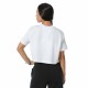 Nike W Nsw Tee Essntl Crp Icn Beyaz Kadın T-Shirt