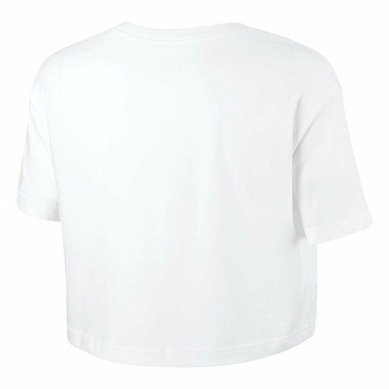 Nike W Nsw Tee Essntl Crp Icn Beyaz Kadın T-Shirt