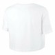 Nike W Nsw Tee Essntl Crp Icn Beyaz Kadın T-Shirt