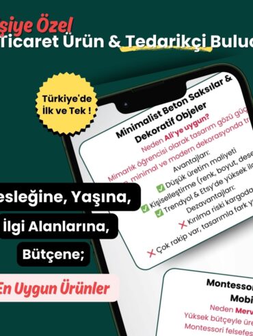 E-ticaret ürün araştırma ve tedarikçi bulma hizmeti